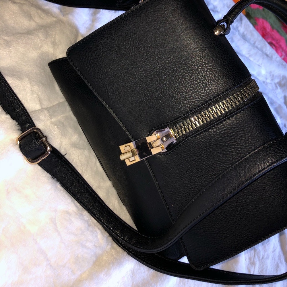 Black crossbody bag